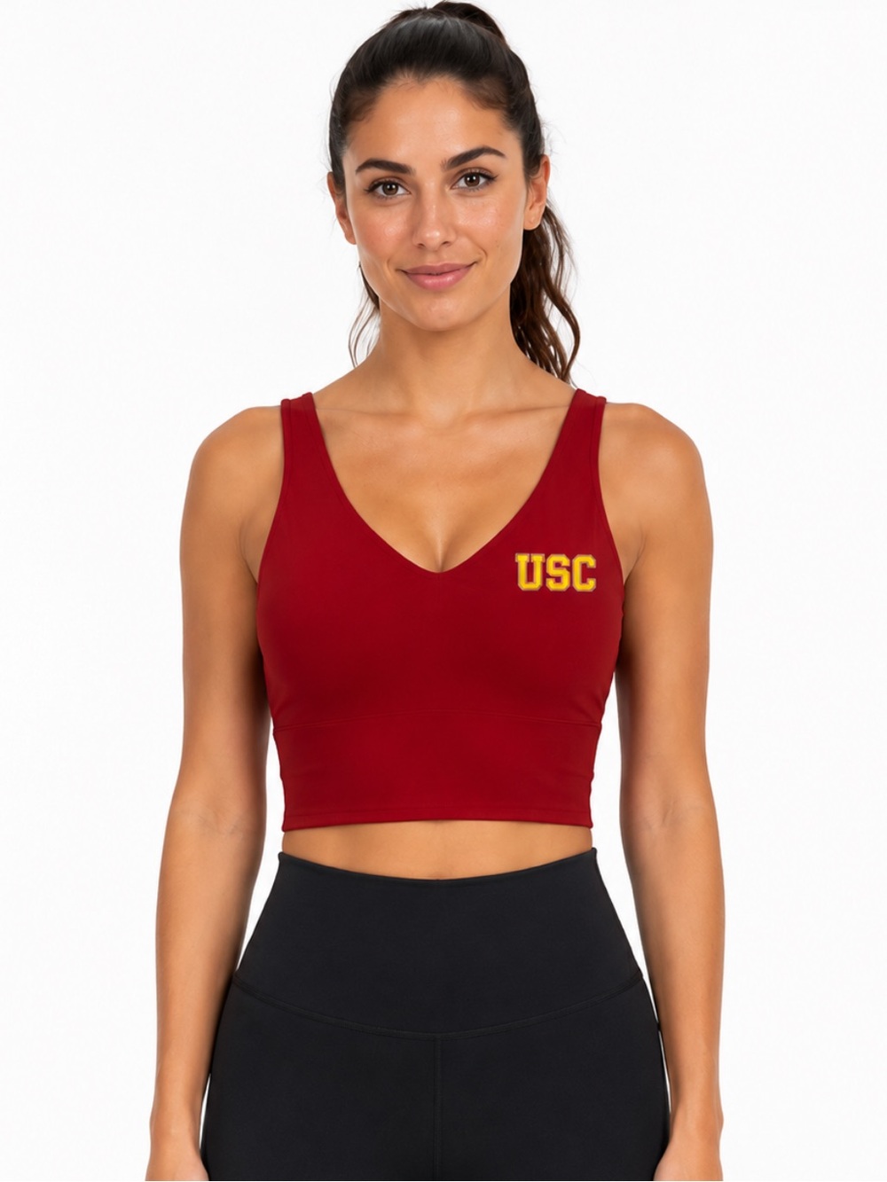NWT lululemon Align Tank USC Trojans Cardinal Red Size 6 Officially Licensed